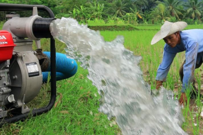 pompa air tekanan tinggi untuk pertanian